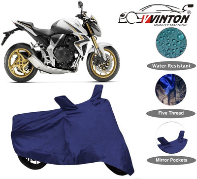 V VINTON Two Wheeler Cover for Honda(CB 1000R, Blue)