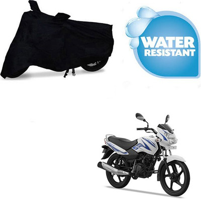 Atulit enterprises Waterproof Two Wheeler Cover for TVS(Star Sport, Black)