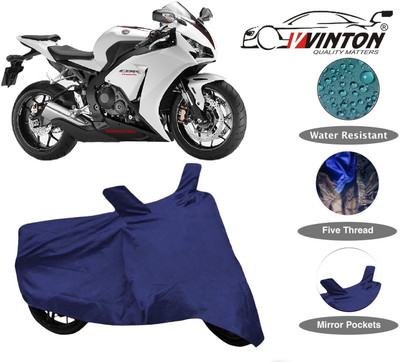 V VINTON Two Wheeler Cover for Honda(CBR 1000RR, Blue)