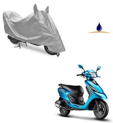 Atulit enterprises Waterproof Two Wheeler Cover for TVS(Zest, Silver)