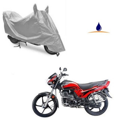 SRENTERPRISES Two Wheeler Cover for Honda(Passion Plus, Silver)