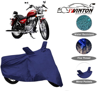 V VINTON Two Wheeler Cover for Royal Enfield(Twin spark, Blue)