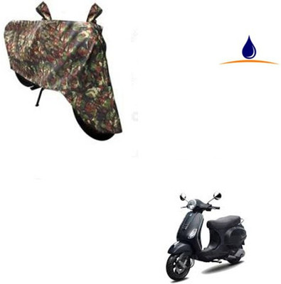 Pecko Two Wheeler Cover for Piaggio(Vespa LX, Multicolor)