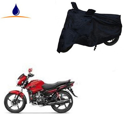 Mdstar Waterproof Two Wheeler Cover for Hero(Glamour FI, Black)