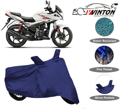 V VINTON Two Wheeler Cover for Hero(Ignitor, Blue)