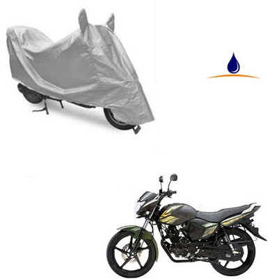 Atulit enterprises Waterproof Two Wheeler Cover for Yamaha(Saluto, Silver)