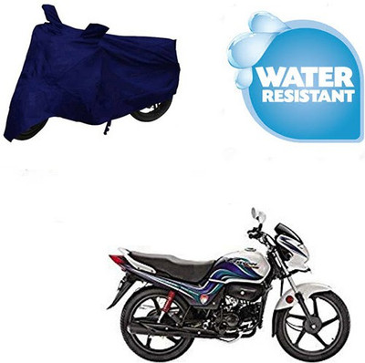 Motoren Waterproof Two Wheeler Cover for Hero(Passion Pro TR, Blue)