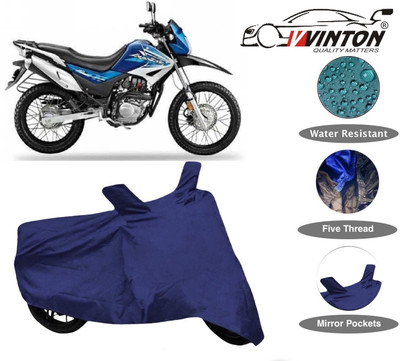 V VINTON Two Wheeler Cover for Hero(Impulse, Blue)