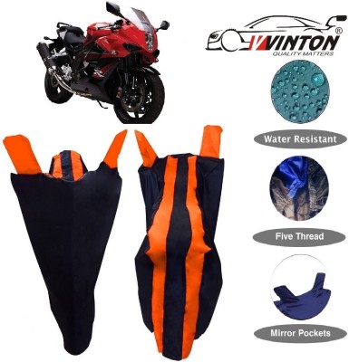 V VINTON Two Wheeler Cover for Hyosung(GT650R, Blue, Orange)