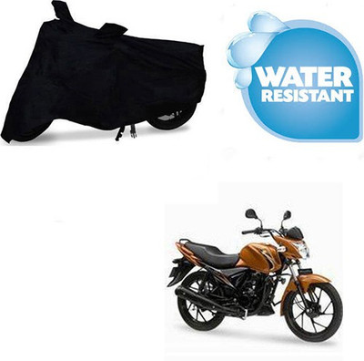 SRENTERPRISES Two Wheeler Cover for Suzuki(Sling, Black)