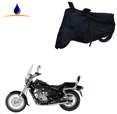 SRENTERPRISES Two Wheeler Cover for Bajaj(Avenger 220 DTS-i, Black)