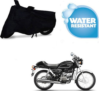 MMSSTAR Waterproof Two Wheeler Cover for Hero(Splendor Pro Classic, Black)