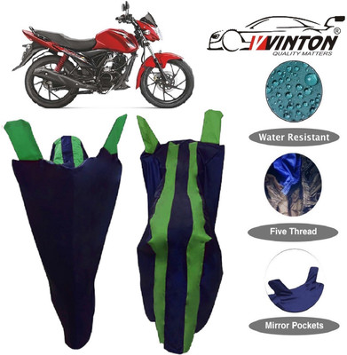 V VINTON Two Wheeler Cover for Suzuki(Sling Shot, Green)