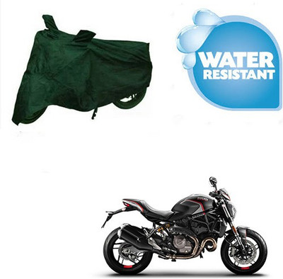 SpeedRock Waterproof Two Wheeler Cover for Ducati(Monster 82, Green)