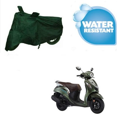 SpeedRock Waterproof Two Wheeler Cover for Yamaha(Fascino, Green)