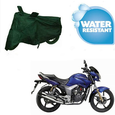 SpeedRock Waterproof Two Wheeler Cover for Honda(CBZ TYPE 1, Green)