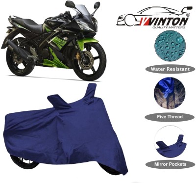 V VINTON Two Wheeler Cover for Yamaha(YZF R15 S, Blue)