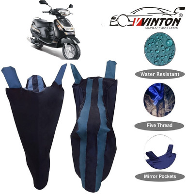 V VINTON Two Wheeler Cover for Mahindra(Duro DZ, Blue)