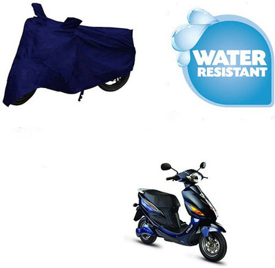 Feel heaven Waterproof Two Wheeler Cover for Hero(Electric Cruz, Blue)