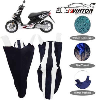 V VINTON Two Wheeler Cover for Yamaha(Jog R, Multicolor)