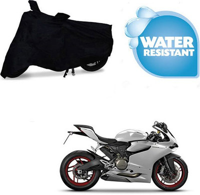 POLYMAXX Waterproof Two Wheeler Cover for Ducati(899 Panigale, Black)