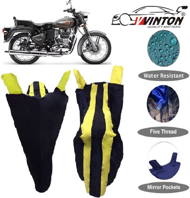 V VINTON Two Wheeler Cover for Royal Enfield(Bullet 500, Multicolor)