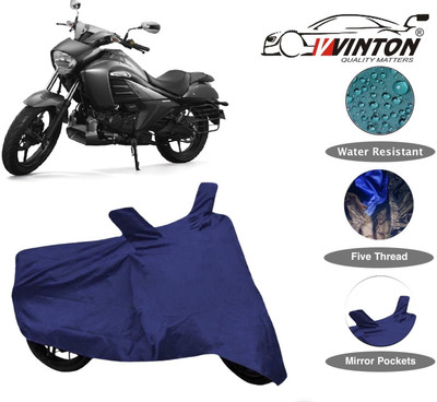 V VINTON Two Wheeler Cover for Suzuki(intruder 150, Blue)