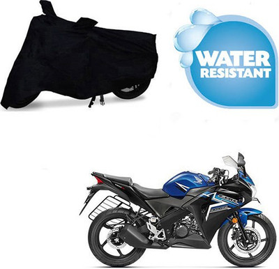 Atulit enterprises Waterproof Two Wheeler Cover for Honda(CBR 150R, Black)