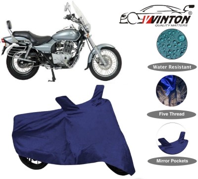 V VINTON Two Wheeler Cover for Bajaj(Avenger 220 DTS-i, Blue)