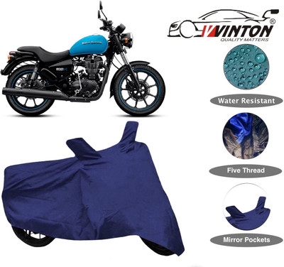 V VINTON Two Wheeler Cover for Royal Enfield(Thunderbird 500, Blue)