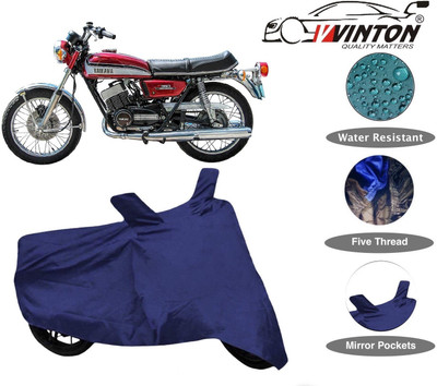V VINTON Two Wheeler Cover for Yamaha(RD 350, Blue)
