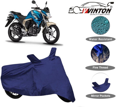 V VINTON Two Wheeler Cover for Yamaha(FZ, Blue)