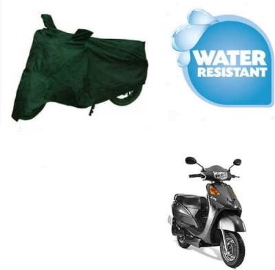 SpeedRock Waterproof Two Wheeler Cover for Indus(Yo Spark, Green)