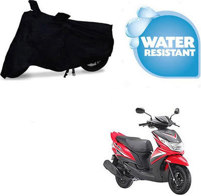 Mdstar Waterproof Two Wheeler Cover for Yamaha(Ray, Black)