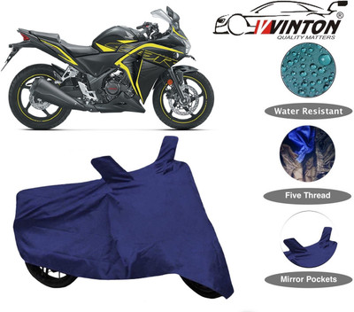 V VINTON Two Wheeler Cover for Honda(CBR 250R, Blue)