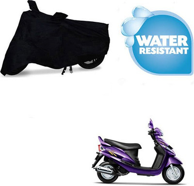 RPSENTTERPR Waterproof Two Wheeler Cover for Mahindra(Rodeo RZ, Black)