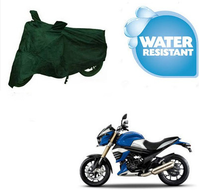SpeedRock Waterproof Two Wheeler Cover for Mahindra(MOJO XT 300, Green)