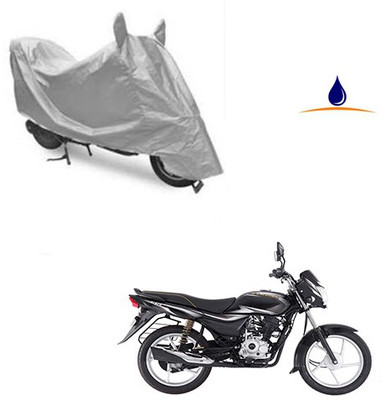 RPSENTTERPR Waterproof Two Wheeler Cover for Bajaj(Platina 100 DTS-i, Silver)