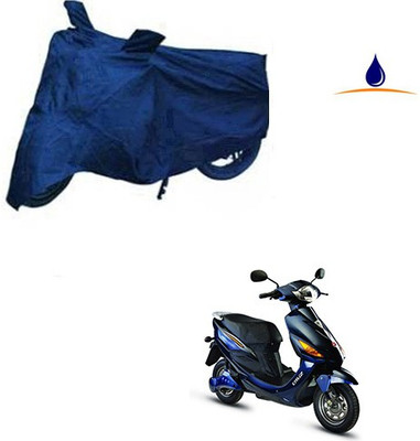 RPSENTTERPR Waterproof Two Wheeler Cover for Hero(Electric Cruz, Blue)