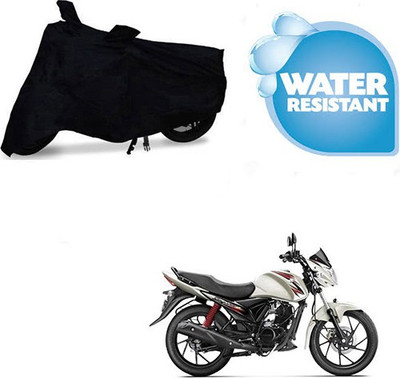 SRENTERPRISES Two Wheeler Cover for Suzuki(Sling Shot, Black)