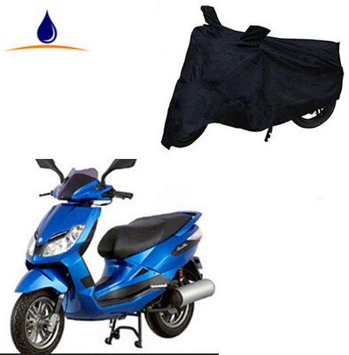 SRENTERPRISES Two Wheeler Cover for Bajaj(Sunny, Black)