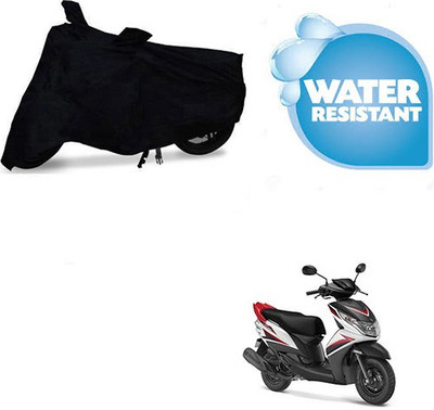 MMSSTAR Waterproof Two Wheeler Cover for Yamaha(Ray Z, Black)