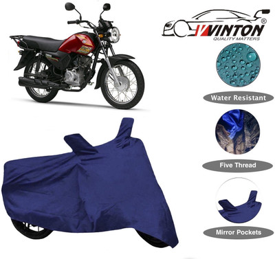 V VINTON Two Wheeler Cover for Hero(Achiever, Blue)
