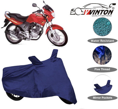 V VINTON Two Wheeler Cover for Honda(CBZ, Blue)