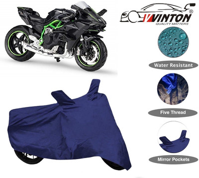 V VINTON Two Wheeler Cover for Kawasaki(Ninja 1000, Blue)