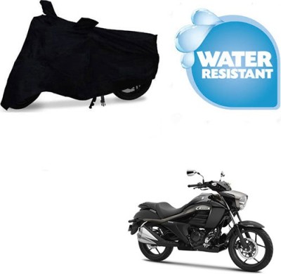 saanvi Waterproof Two Wheeler Cover for Suzuki(Intruder, Black)