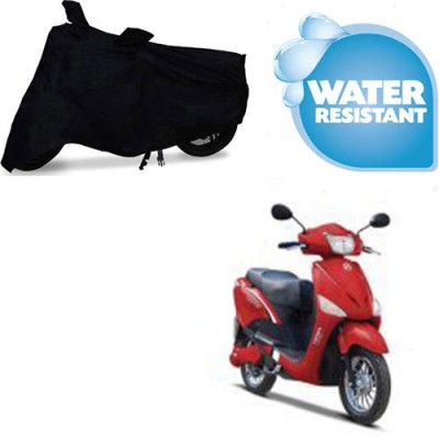 Atulit enterprises Waterproof Two Wheeler Cover for Hero(E Scoot, Black)