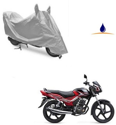 SRENTERPRISES Two Wheeler Cover for TVS(Star City, Silver)