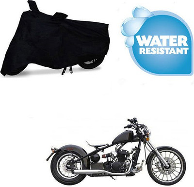 Motoren Waterproof Two Wheeler Cover for Harley Davidson(Bobber 350, Black)