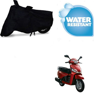 RPSENTTERPR Waterproof Two Wheeler Cover for Mahindra(Gusto, Black)